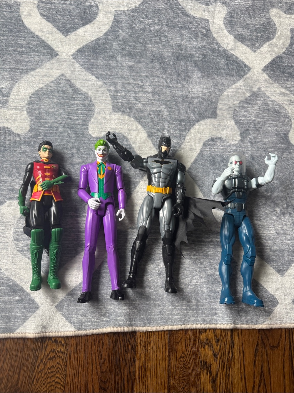 Set of marvel action figures